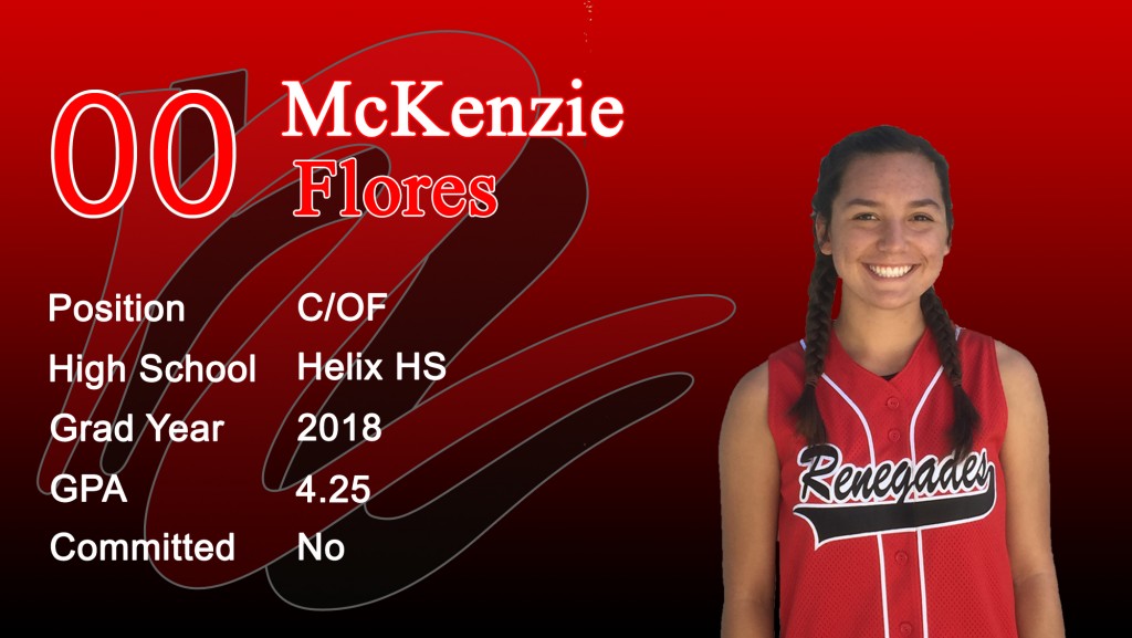 16U McKenzie Flores