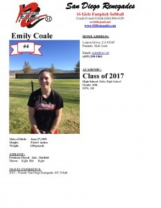 Emily Coale Profile
