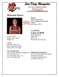 mckenzie 16u bio
